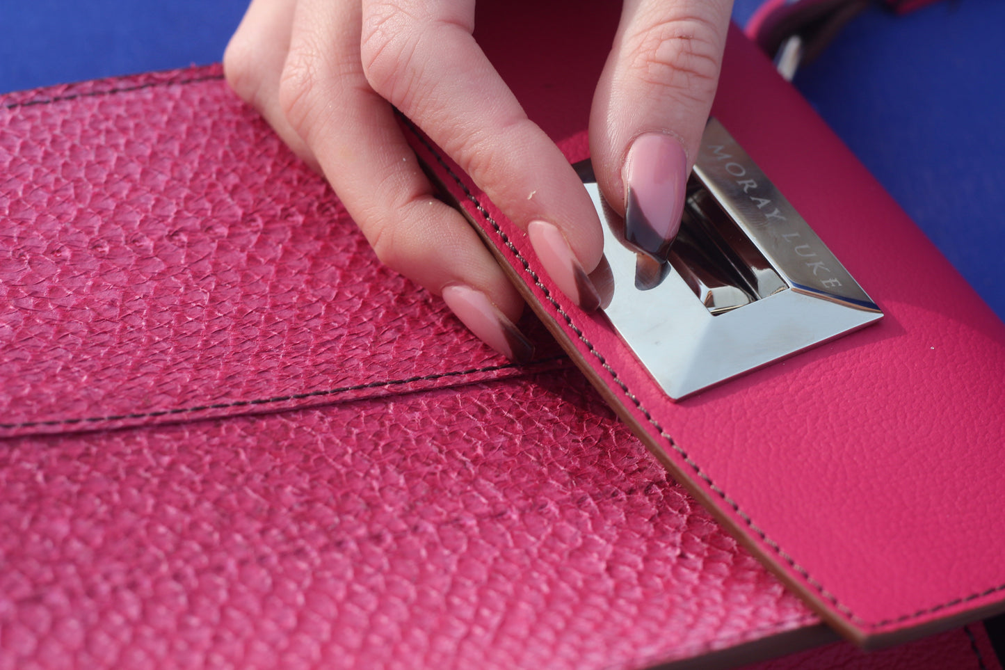 Seashell Pink Meredith | Salmon Leather