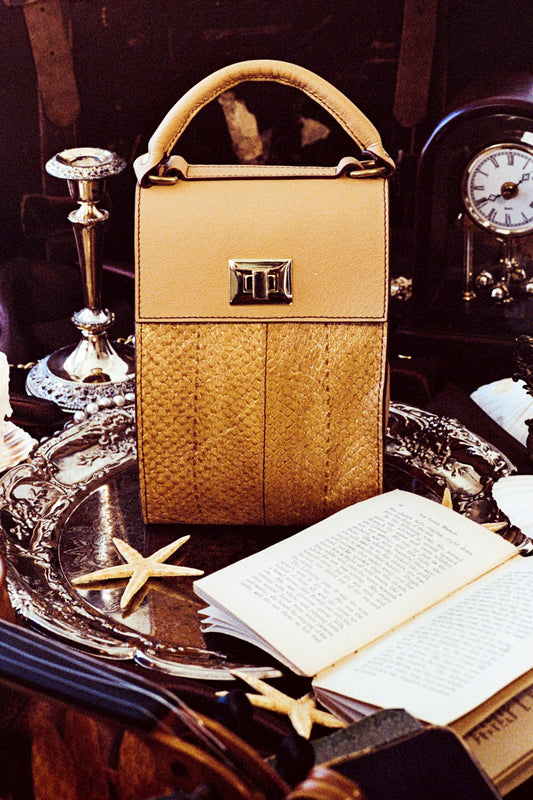 Beige Meredith | Salmon Leather